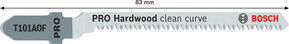 Bosch Power Tools PRO Hardwood clean curve T101AOF 2608634233