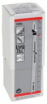 Bosch Power Tools Stichsägeblatt T 345 XF,VE100 2608634486