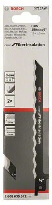 Bosch Power Tools Säbelsägeblatt S 713 AW, Clean for Fibre 2608635521