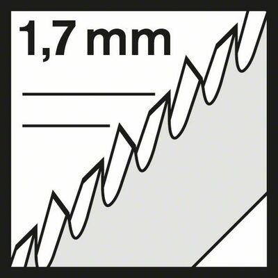 Bosch Power Tools Stichsägeblatt T 101 AIF 3er-Pack 2608636224