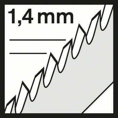 Bosch Power Tools Stichsägeblatt T 101 AOF 3er-Pack 2608636225