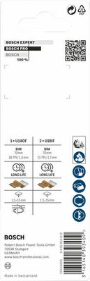 Bosch Power Tools PRO Laminate Set, U-Schaft, 3-tlg. 2608636430