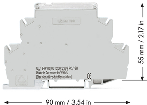 WAGO GmbH & Co. KG Relais-Baustein 24VDC 8A 2U Hand 789-1346