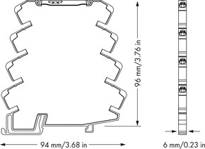 WAGO GmbH & Co. KG Trennverstärker Konf.U/I Dz/Lz 857-414