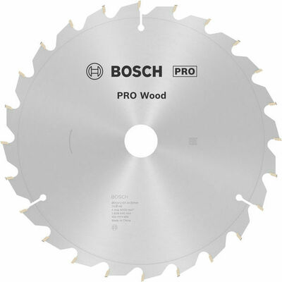 Bosch Power Tools PRO Wood Kreissägeblatt, 254 x 2 x 30 mm, Z24 2608640434