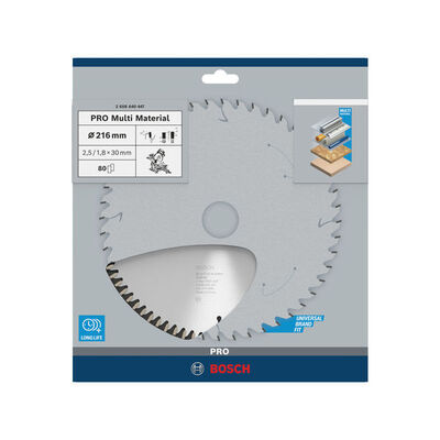 Bosch Power Tools PRO Multi Material Kreissägeblatt 216 x 2608640447