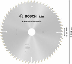 Bosch Power Tools PRO Multi Material Kreissägeblatt 254 x 2608640449