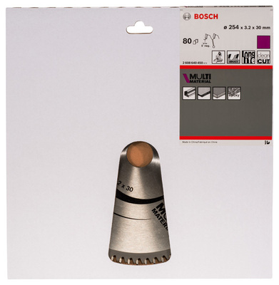 Bosch Power Tools PRO Multi Material Kreissägeblatt 254 x 2608640450