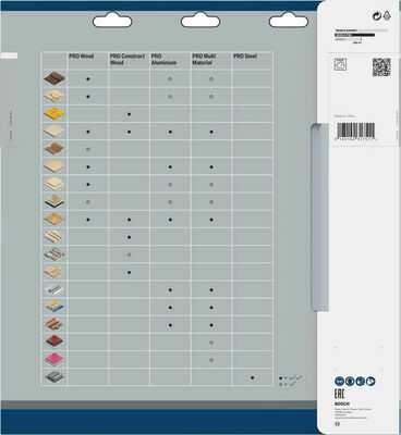 Bosch Power Tools PRO Multi Material Kreissägeblatt 305 x 2608640453