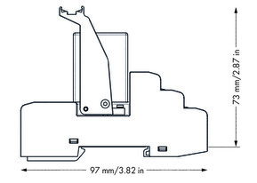 WAGO GmbH & Co. KG Relais-Baustein 24VDC 4XUM AU 858-314