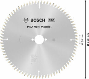 Bosch Power Tools PRO Multi Material Kreissägeblatt 250 x 2608640516