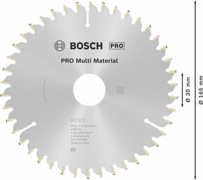 Bosch Power Tools PRO Multi Material Kreissägeblatt 165 x 2608640519