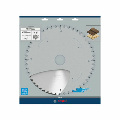 Bosch Power Tools PRO Wood Kreissägeblatt, 350 x 3,5 x 30 mm 2608640674
