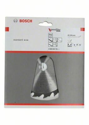 Bosch Power Tools PRO Wood Kreissägeblatt, 150 x 2 x 20 mm 2608640781