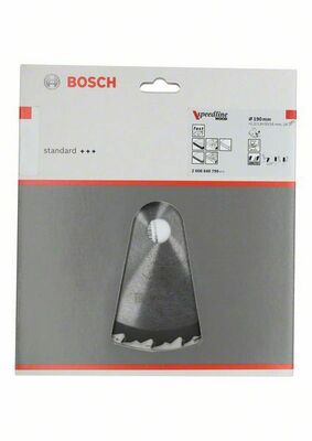 Bosch Power Tools PRO Wood Kreissägeblatt, 190 x 2,4 x 20 mm 2608640799