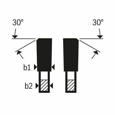 Bosch Power Tools Kreissägeblatt Const 250x30x3,2mm,20 2608641774