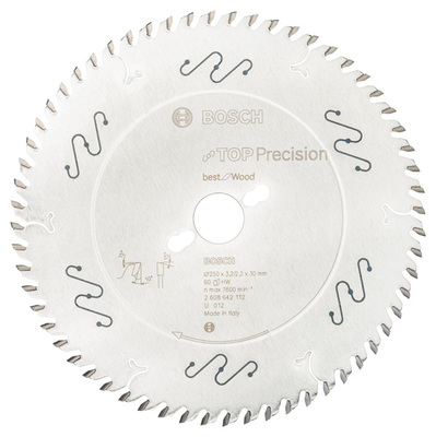 Bosch Power Tools Kreissägeblatt Top Precision Best for 2608642112