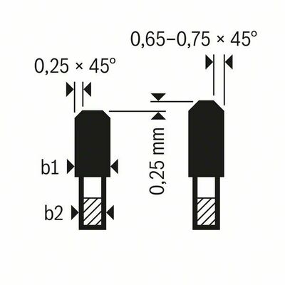 Bosch Power Tools Kreissägeblatt Steel 355x25,4x2,6mm,80 2608643062