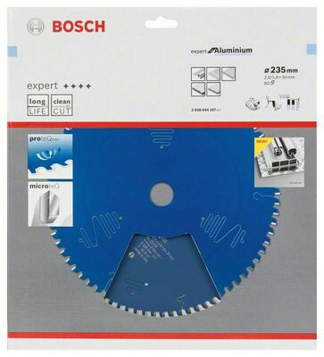 Bosch Power Tools Kreissägeblatt Alu 235x30x2,6mm,80 2608644107