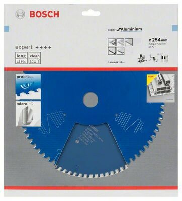 Bosch Power Tools Kreissägeblatt Alu 254x30x2,8mm,80 2608644112