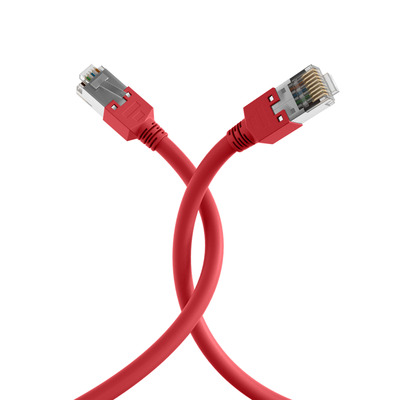EFB-Elektronik Crossoverkabel Cat. 5e rot 2xRJ45 SFTP 1m K2793.1