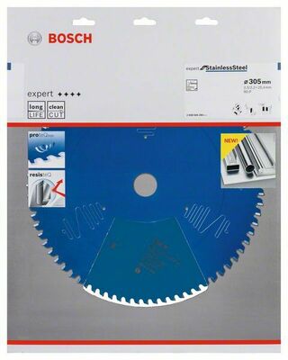 Bosch Power Tools Kreissägeblatt Steel 305x25,4x2,5x80 2608644284