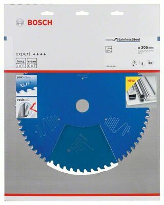 Bosch Power Tools Kreissägeblatt Steel 305x25,4x2,5x60 2608644285