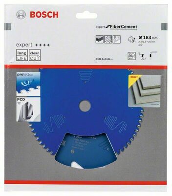 Bosch Power Tools Kreissägeblatt Fibre 184x30x2,2mm,4 2608644344
