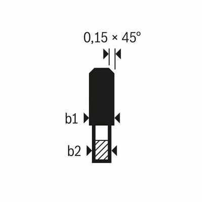 Bosch Power Tools Kreissägeblatt Fibre 254x30x2,4mm,6 2608644350
