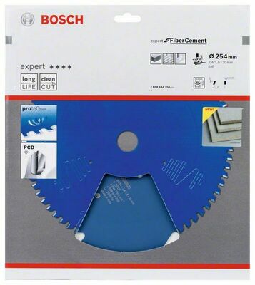 Bosch Power Tools Kreissägeblatt Fibre 254x30x2,4mm,6 2608644350