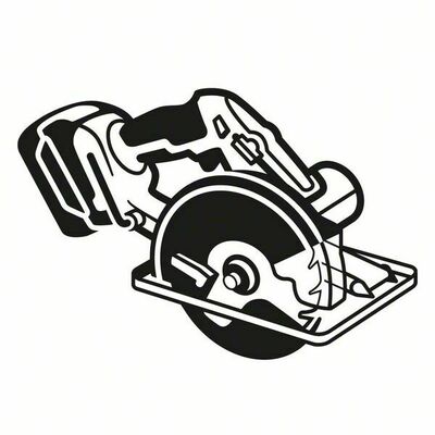 Bosch Power Tools Kreissägeblatt für Akkusägen Expert for 2608644498