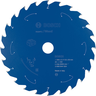 Bosch Power Tools Kreissägeblatt für Akkusägen Expert for 2608644524