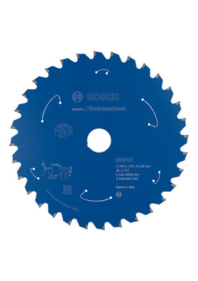 Bosch Power Tools Kreissägeblatt für Akkusägen Expert for 2608644532