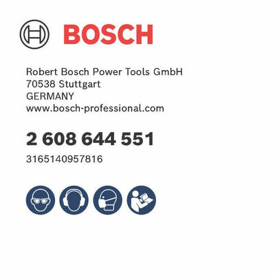 Bosch Power Tools Kreissägeblatt für Akkusägen Expert for 2608644551