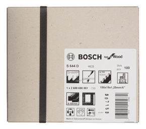 Bosch Power Tools Top for Wood, 100er-Pack 2608650551