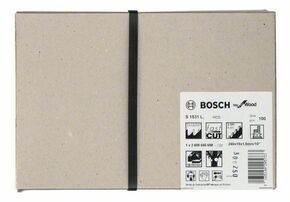 Bosch Power Tools Säbelsägeblatt S 1531 L,VE100 2608650698