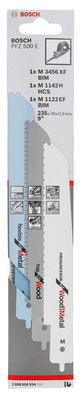 Bosch Power Tools Stichsägeblatt-Set für Bosch-Multisäge PFZ 2608656934