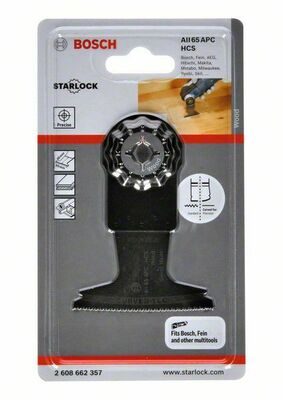 Bosch Power Tools HCS Tauchsägeblatt AII 65 APC Wood 40 x 65 mm 2608662357