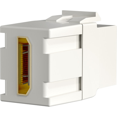 EFB-Elektronik HDMI Adapter SnapIn weiss Typ A Bu/Typ A Bu EB479V2