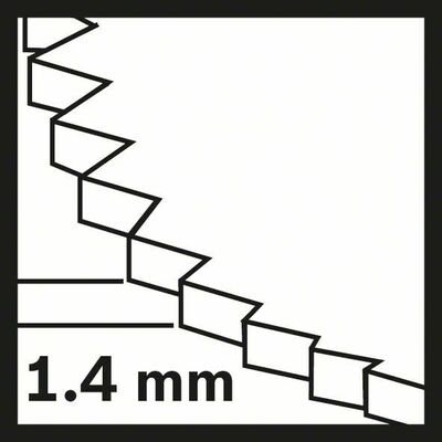 Bosch Power Tools Segmentsägeblatt ACZ 85 EC,VE10 2608664483