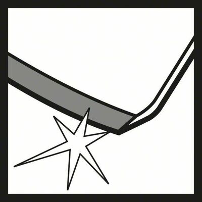 Bosch Power Tools Schaber VE10 ATZ 52 SFC,52x38mm 2608664488