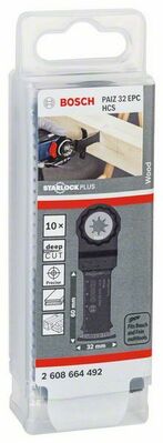 Bosch Power Tools Tauchsägeblatt VE10 PAIZ 32 EPC,60x32mm 2608664492