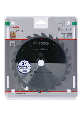 Bosch Power Tools PRO Wood cordless Kreissägeblatt 190 x 2608837704