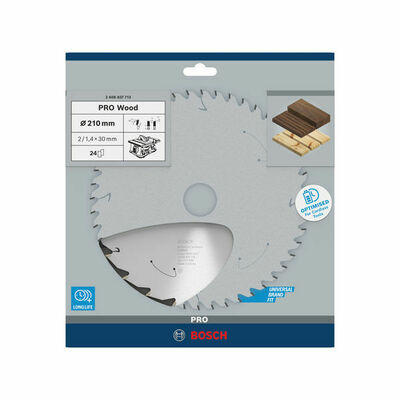 Bosch Power Tools PRO Wood cordless Kreissägeblatt 210 x 2608837713