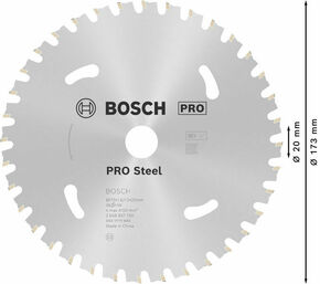 Bosch Power Tools PRO Steel cordless Kreissägeblatt 173 x 2608837750