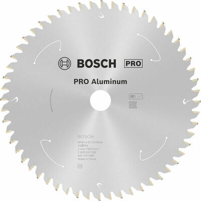 Bosch Power Tools PRO Aluminium cordless Kreissägeblatt 190 x 2608837769