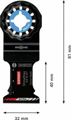 Bosch Power Tools Starlock Tauchsägebl AIZ 32 AIT 2608900014