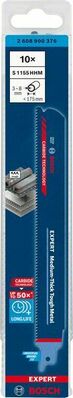 Bosch Power Tools Säbelsägeblatt S 1155 HHM,10 Stück 2608900376