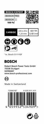 Bosch Power Tools Säbelsägeblatt S 1167 XHM, 10 Stück 2608900400