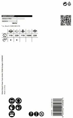 Bosch Power Tools Lochsäge ToughMateri 80x60 mm 2608900437